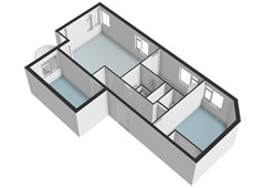 Boris Pasternakstraat 401, 1102 TD Amsterdam - Boris Pasternakstraat 401 - Amsterdam - Appartement - 3D  _3.jpg